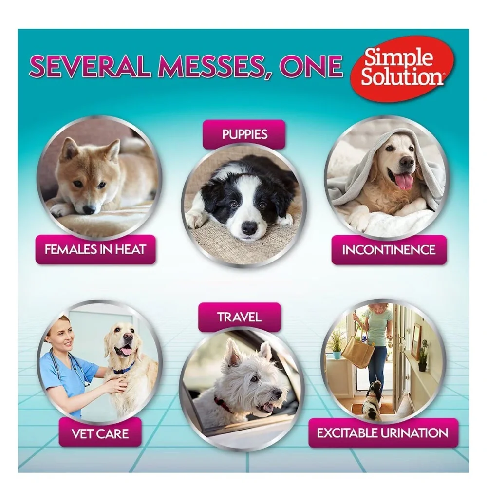 New Disposable Female Diapers for Dogs - XXLarge - 30 Count - Picture 4 of 7